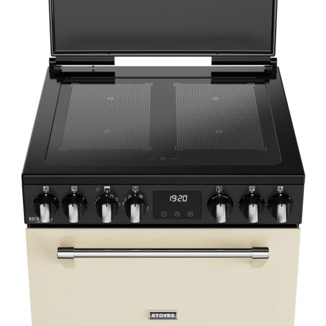 Stoves DX MRA RICH 60Ei RTY 60cm Richmond DX Electric Induction Rotary Cooker - Cream