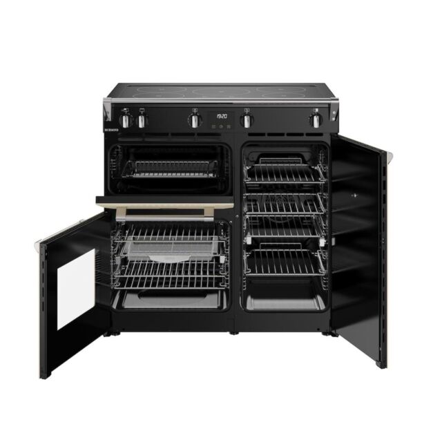 Stoves RCA RICH 90Ei TCH 90cm Richmond Electric Induction Touch Range Cooker - Cream
