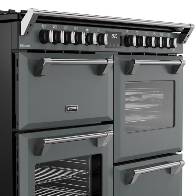 Stoves RCA RICH 110DF 110cm Richmond Dual Fuel Range Cooker - Anthracite
