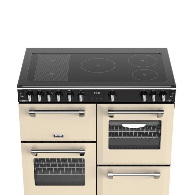 Stoves DX RCA RICH 100Ei RTY 100cm Richmond DX Electric Induction Rotary Range Cooker - Cream