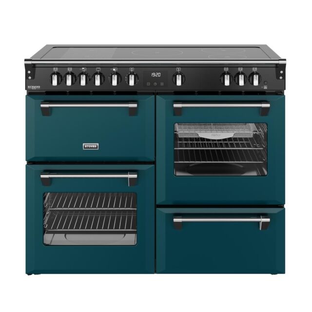 Stoves DX RCA RICH 110Ei RTY 110cm Richmond DX Electric Induction Rotary Range Cooker - Deep Marine