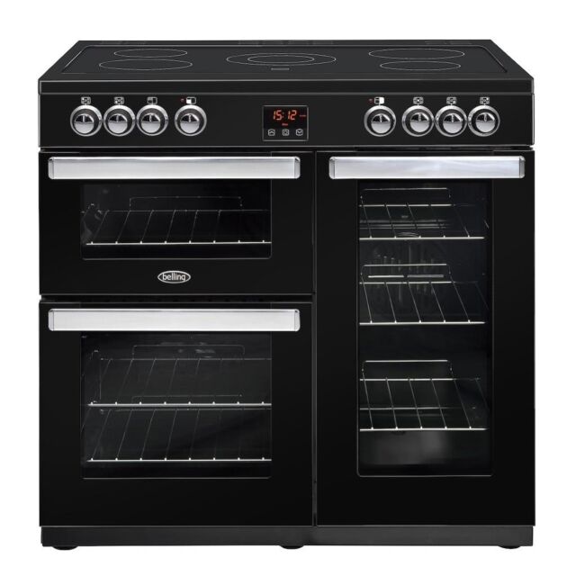 Belling  Cookcentre 90E B 90cm Electric Range Cooker