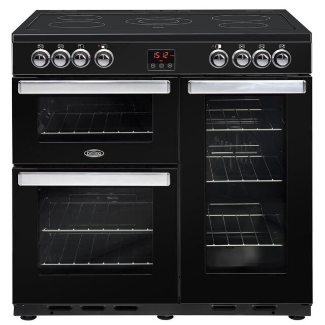 Belling  Cookcentre 90E B 90cm Electric Range Cooker