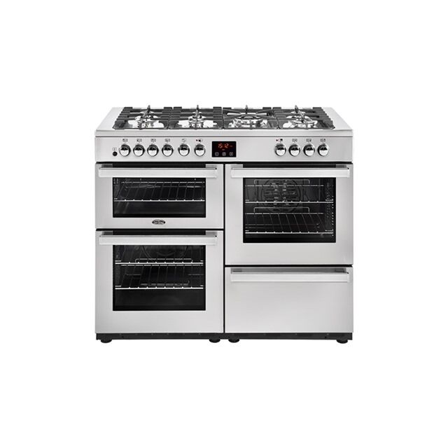 Belling  Cookcentre 110DF SS 110cm Dual Fuel Range Cooker