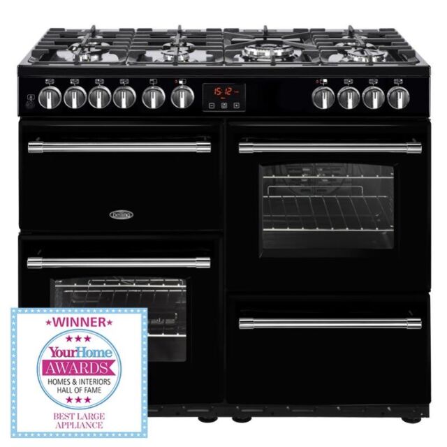 Belling  Farmhouse 100DFT b 100cm Dual Fuel Range Cooker