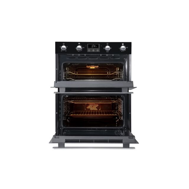 Belling BI702FP Blk / 444444782 Built-Under Electric Double Oven