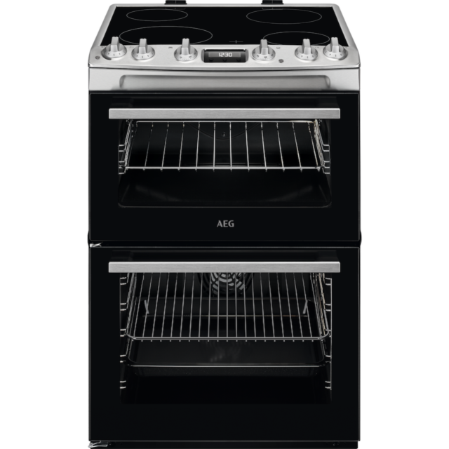 AEG CCX6530ACM 60cm Electric Double Cooker