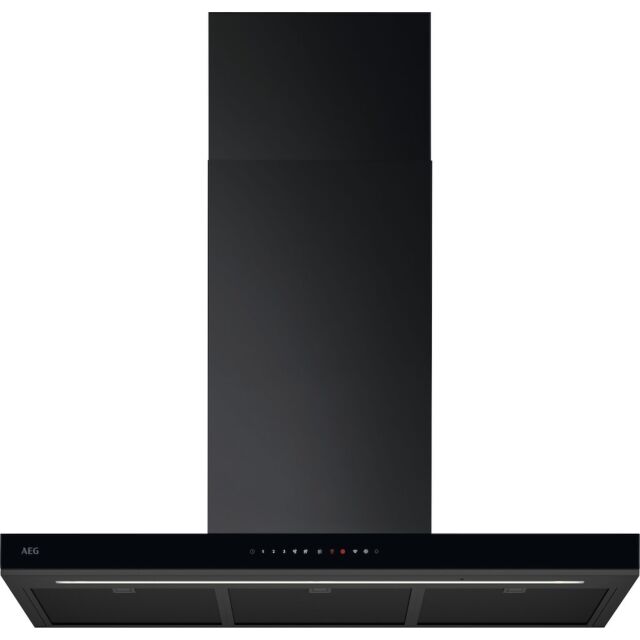 AEG GB87D91CB 90cm Chimney Cooker Hood - Black