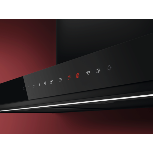 AEG GB87D91CB 90cm Chimney Cooker Hood - Black