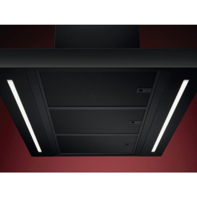 AEG DGE5861HM 80cm Integrated Cooker Hood - Stainless Steel
