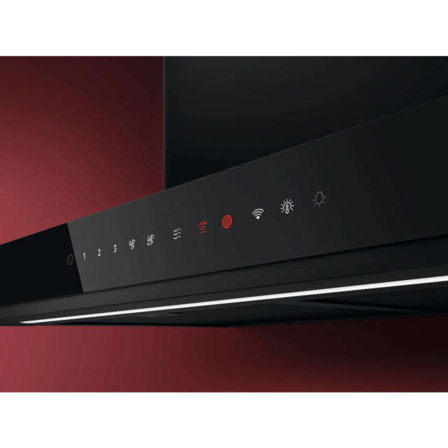 AEG GB87D61CB 60cm Chimney Cooker Hood - Black