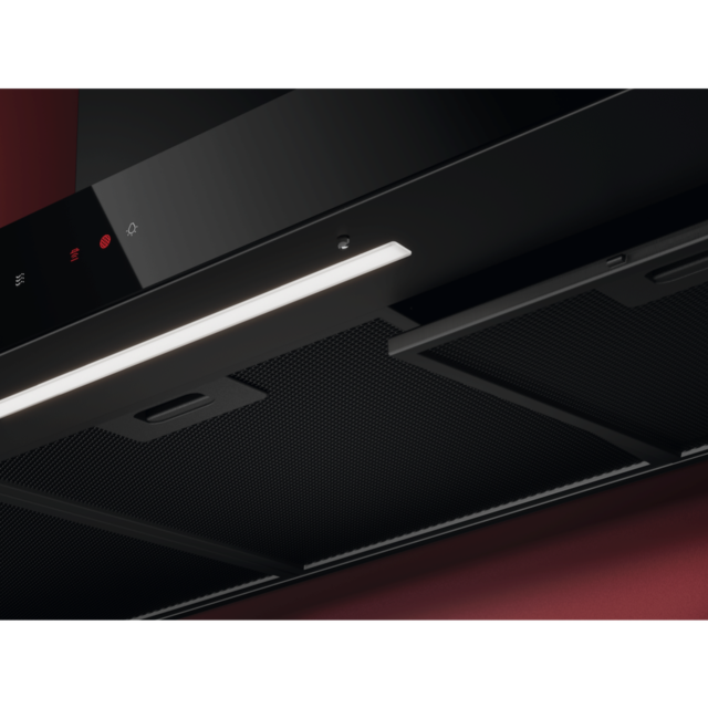 AEG GB67D91HB 90cm Chimney Cooker Hood - Black
