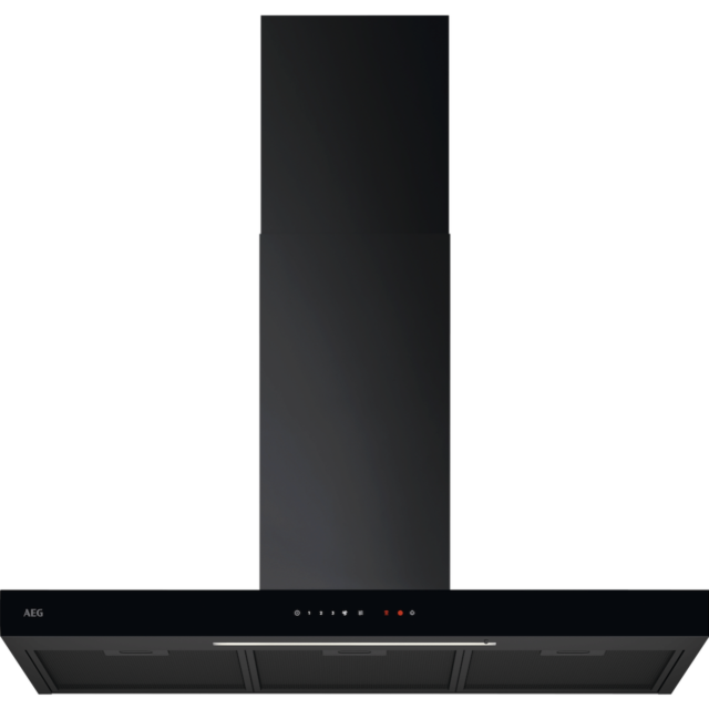 AEG GB67D91HB 90cm Chimney Cooker Hood - Black