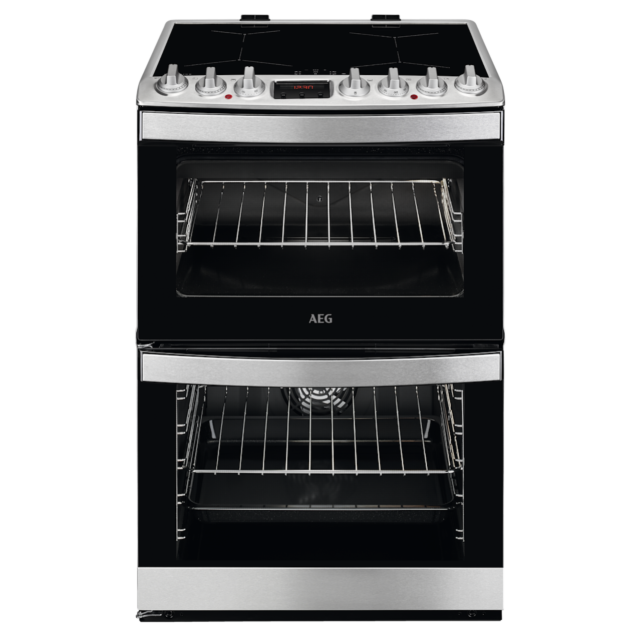 AEG CIB6732ACM Induction Electric Cooker with Double Oven