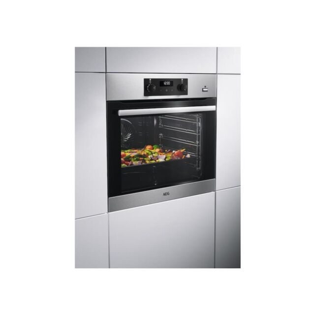 AEG BES355010M 6000 SteamBake Built-In Single Oven