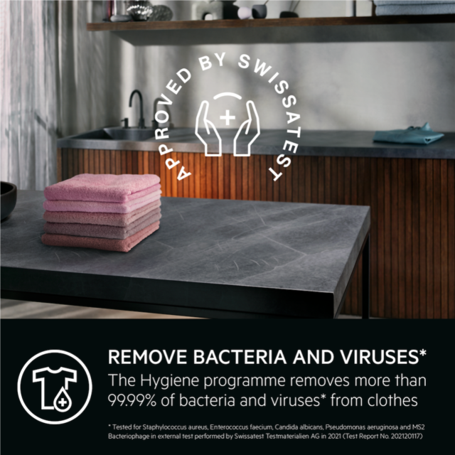 AEG LWR7116O4B 10kg/6kg Freestanding Washer Dryer