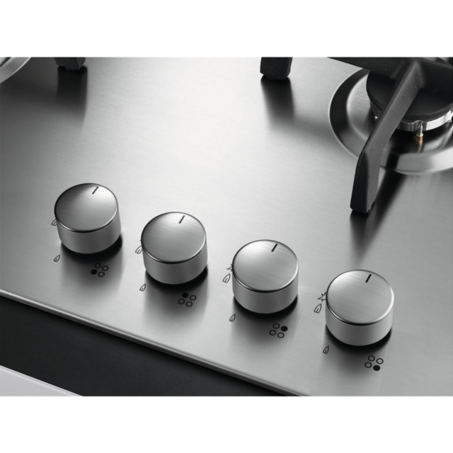 AEG HGX6400SM Slimline Gas Hob