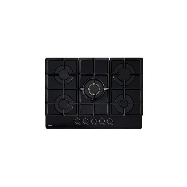 Amica AGVH7300BL 70cm Gas On Glass Hob