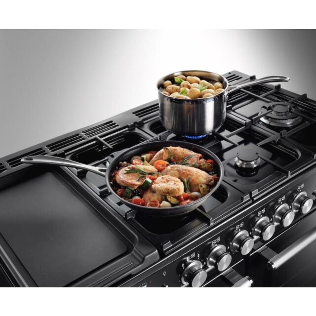 Rangemaster PROPL100FXDFFSS/C 100cm Dual Fuel Range Cooker