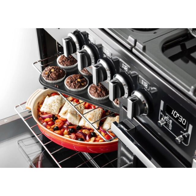 Rangemaster PROPL100FXDFFSS/C 100cm Dual Fuel Range Cooker