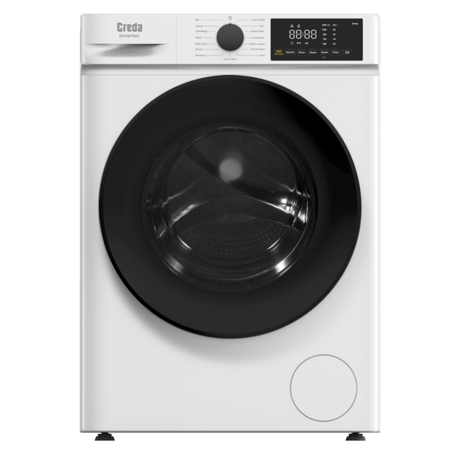 Creda CRWM814W Washing Machine 8kg Wash Load 1400rpm - White