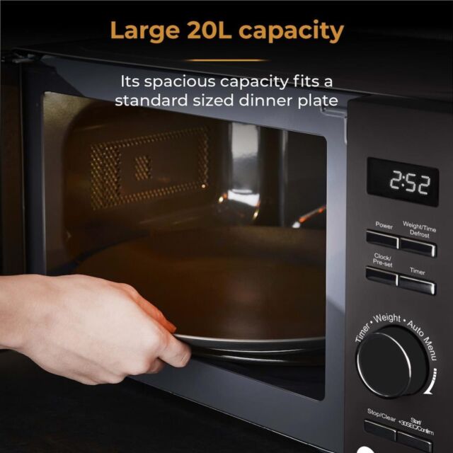 Tower T24039BLK Renaissance 20L Microwave Digital - Black