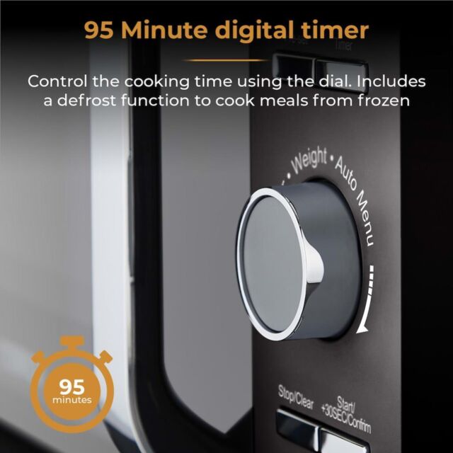 Tower T24039BLK Renaissance 20L Microwave Digital - Black