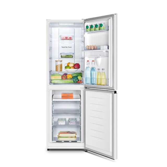 Teknix FFH1825WW Total No Frost Fridge Freezer Frost Free 55X182cm With Water Dispenser